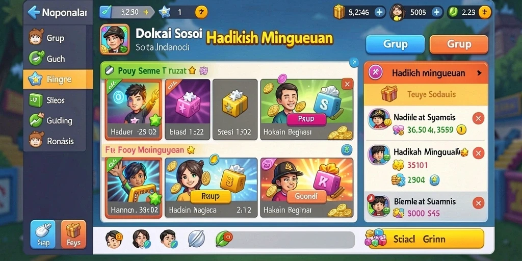 ajaib11 - Karakter yang beragam dan penuh warna untuk dimainkan.